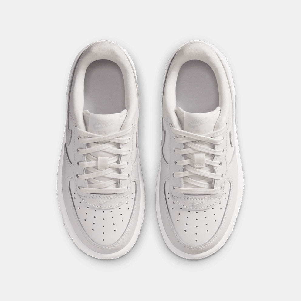 Nike Force 1 Low Essential+ "Summit White/Vast Grey/Platinum Tint" Gyerek cipő