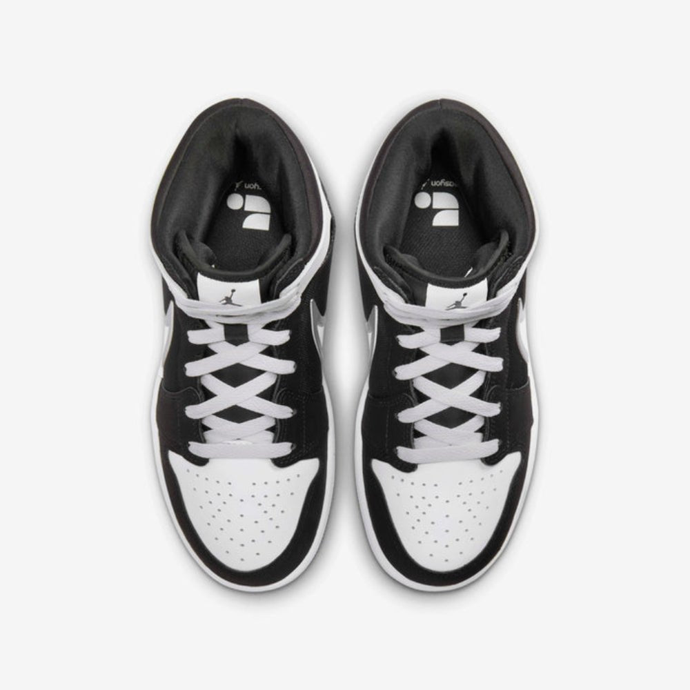 Jordan 1 Mid RM EasyOn "Fekete - Fehér" - Golyó Sport