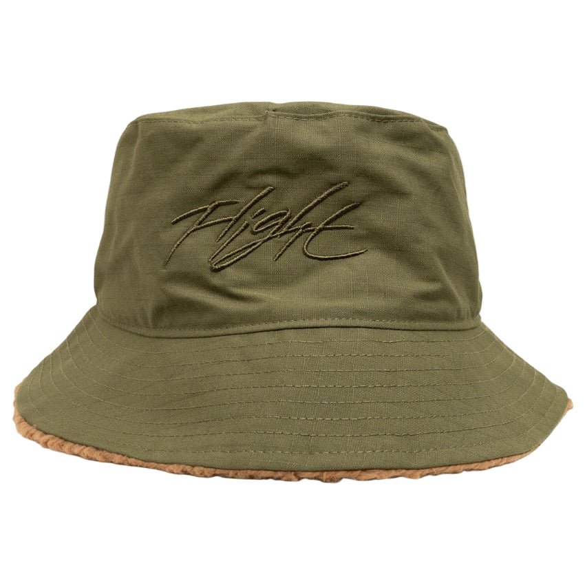 Jordan Apex "Zöld/Barna" Téli Kifordítható Bucket Sapka - Golyó Sport