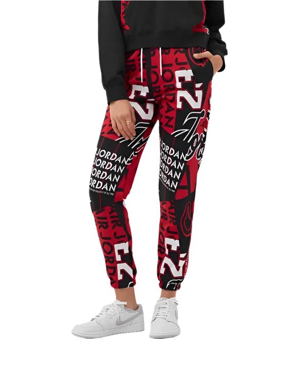 Jordan Fleece Allover Printed Női Nadrág - Golyó Sport