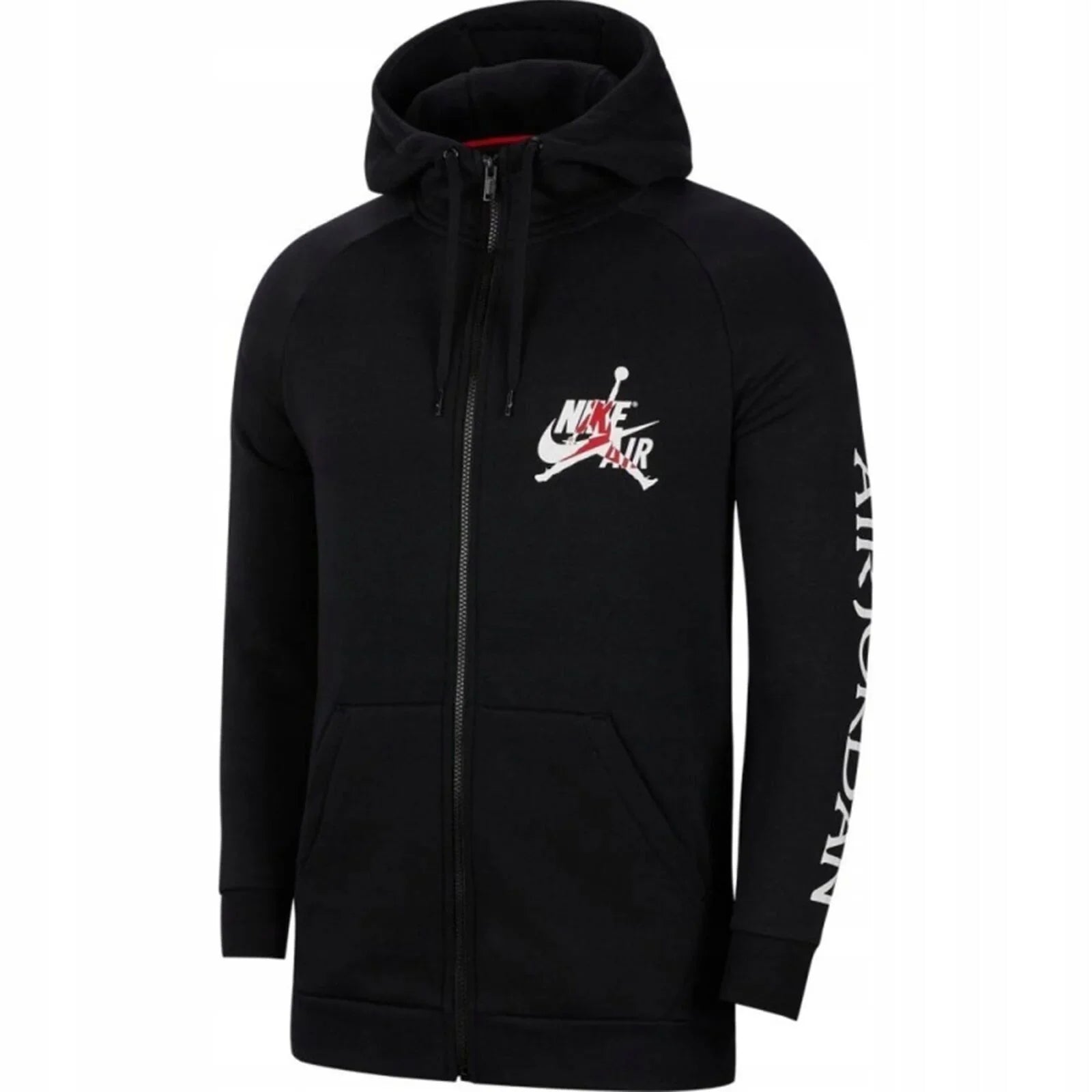 JORDAN JUMPMAN CLASSIC FULL - ZIP FEKETE PULÓVER - Golyó Sport