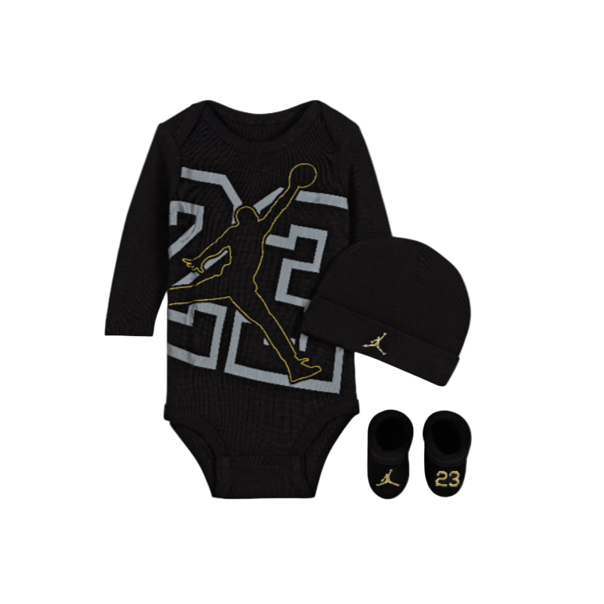 Jordan MJ Essentials Mintás – 3 Darabos Baba Szett - Golyó Sport