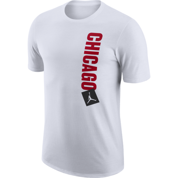 Jordan Nba Chicago Bulls Statement Edition Fehér Férfi Póló - Golyó Sport