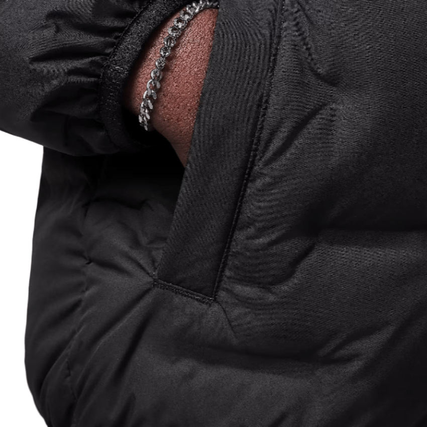 Jordan Welded Puffer "Fekete" Gyerek Kabát - Golyó Sport