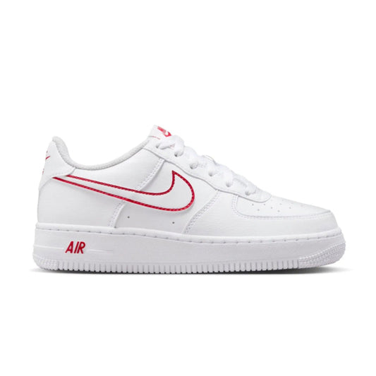 Nike Air Force 1 GS "White & University Red"