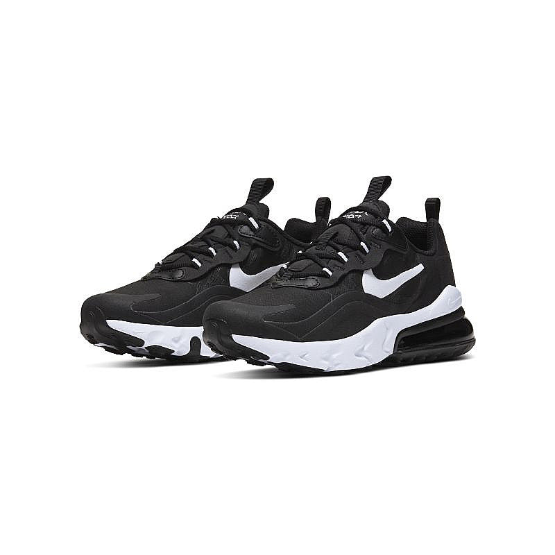 Nike Air Max 270 React Fekete-Fehér Utcai Cipő