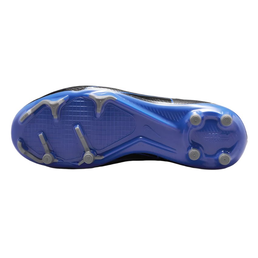 Nike Air Zoom Mercurial Superfly 9 Academy FG/MG "Fekete/króm" Gyerek Focicipő - Golyó Sport