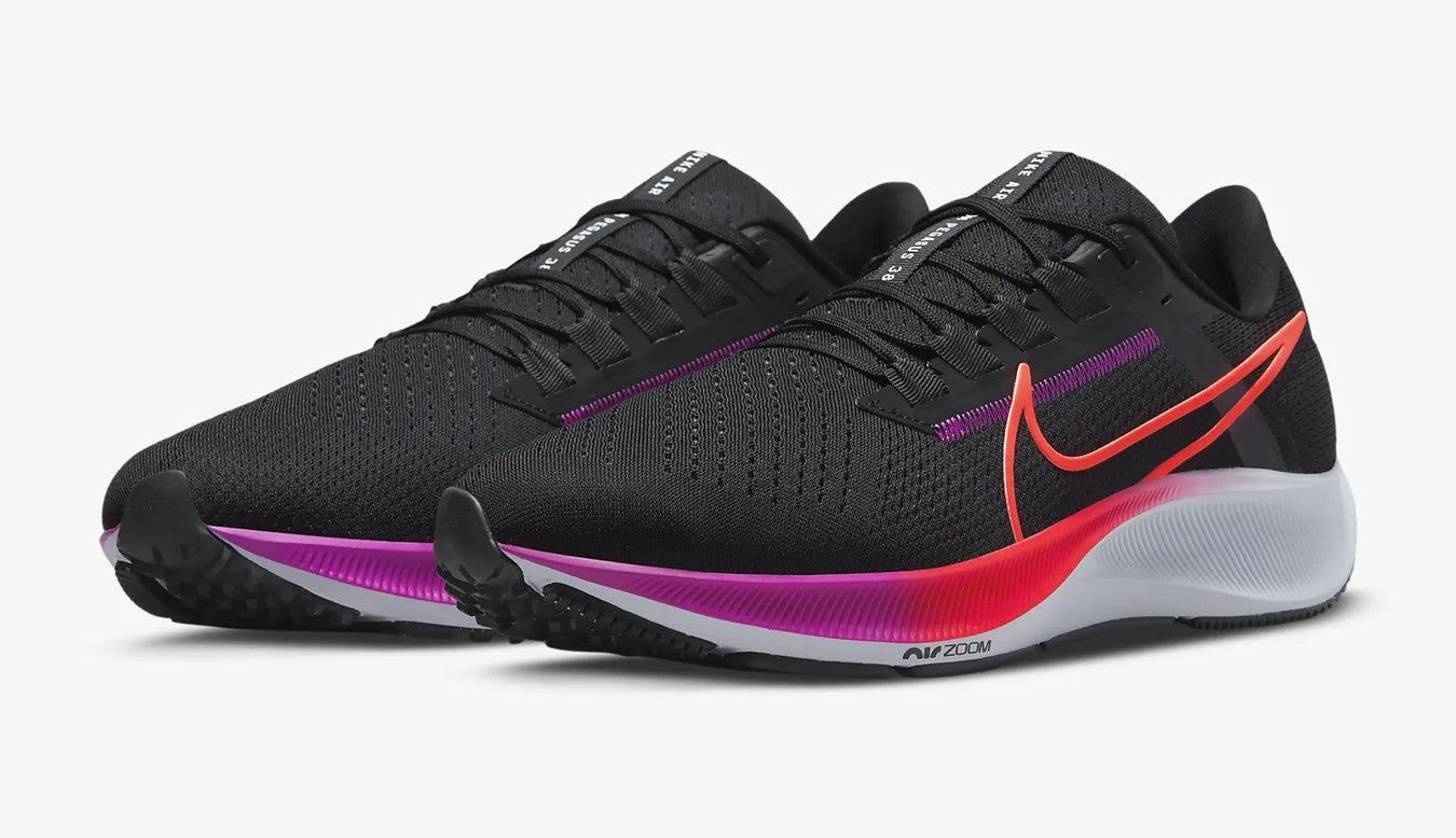 NIKE AIR ZOOM PEGASUS 38 FEKETE FÉRFI FUTÓCIPŐ - Golyó Sport