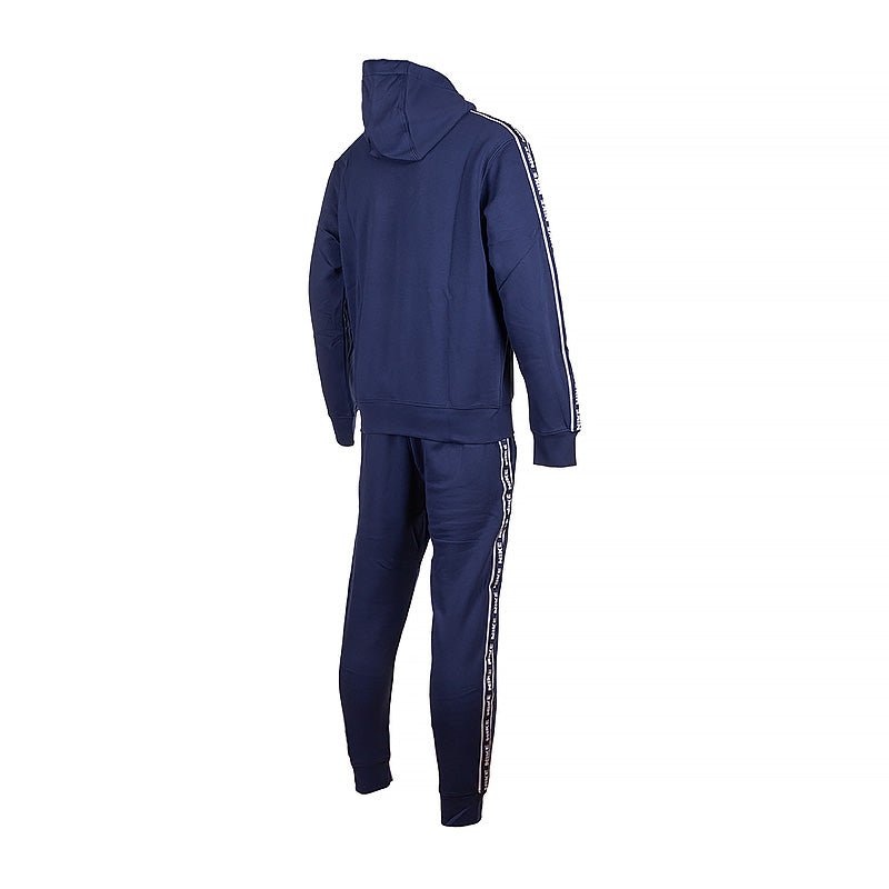 Nike Club Fleece Graphic "Kék" – Férfi Pamut Melegítő Szett - Golyó Sport