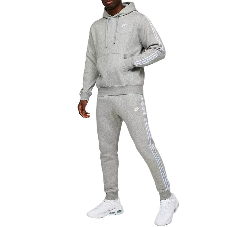 Nike Club Fleece Graphic "Szürke" melegítő pamut szett - Golyó Sport
