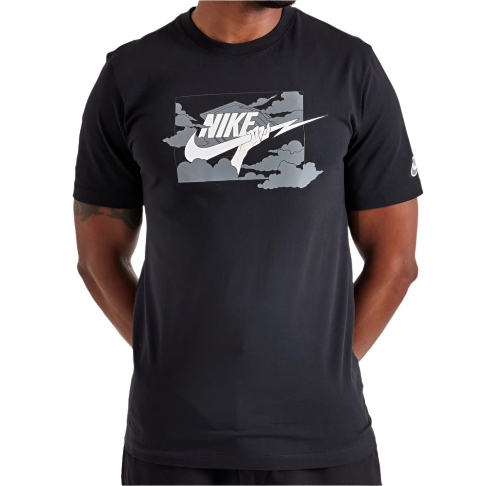 Nike Club Tee "Fekete" Férfi Póló - Golyó Sport