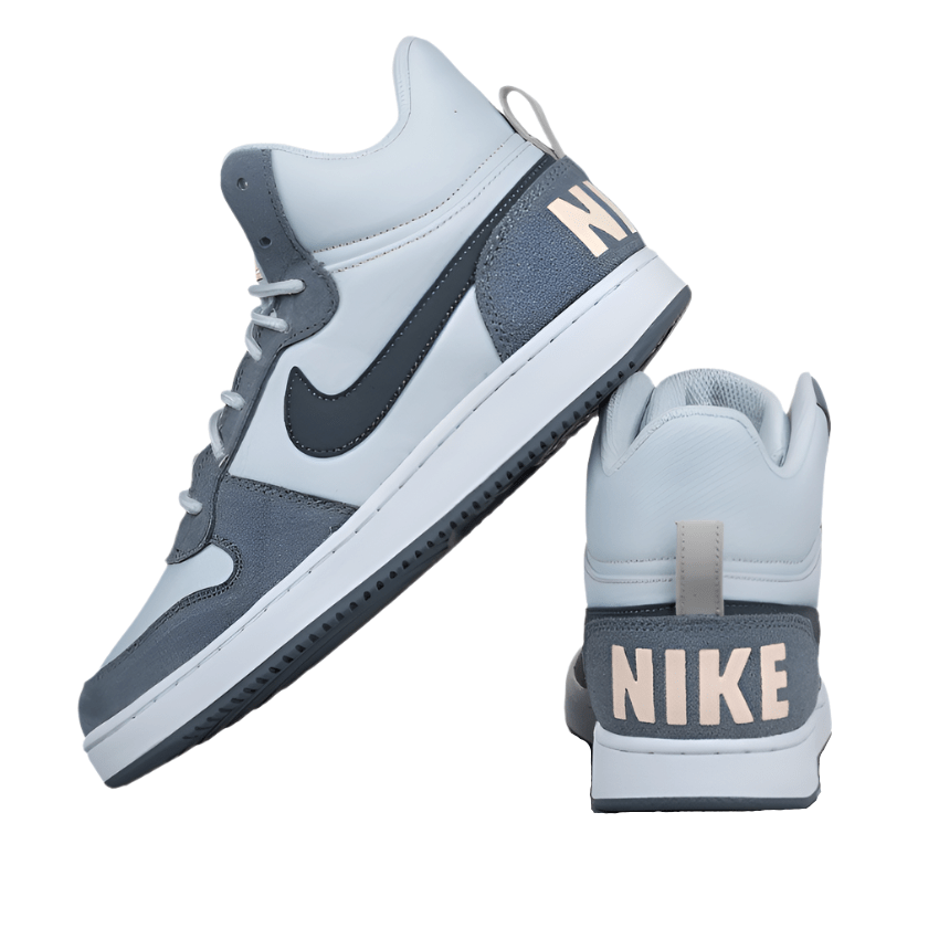 Nike Court Borough Mid Premium Pure Platinum Női Cipő - Golyó Sport