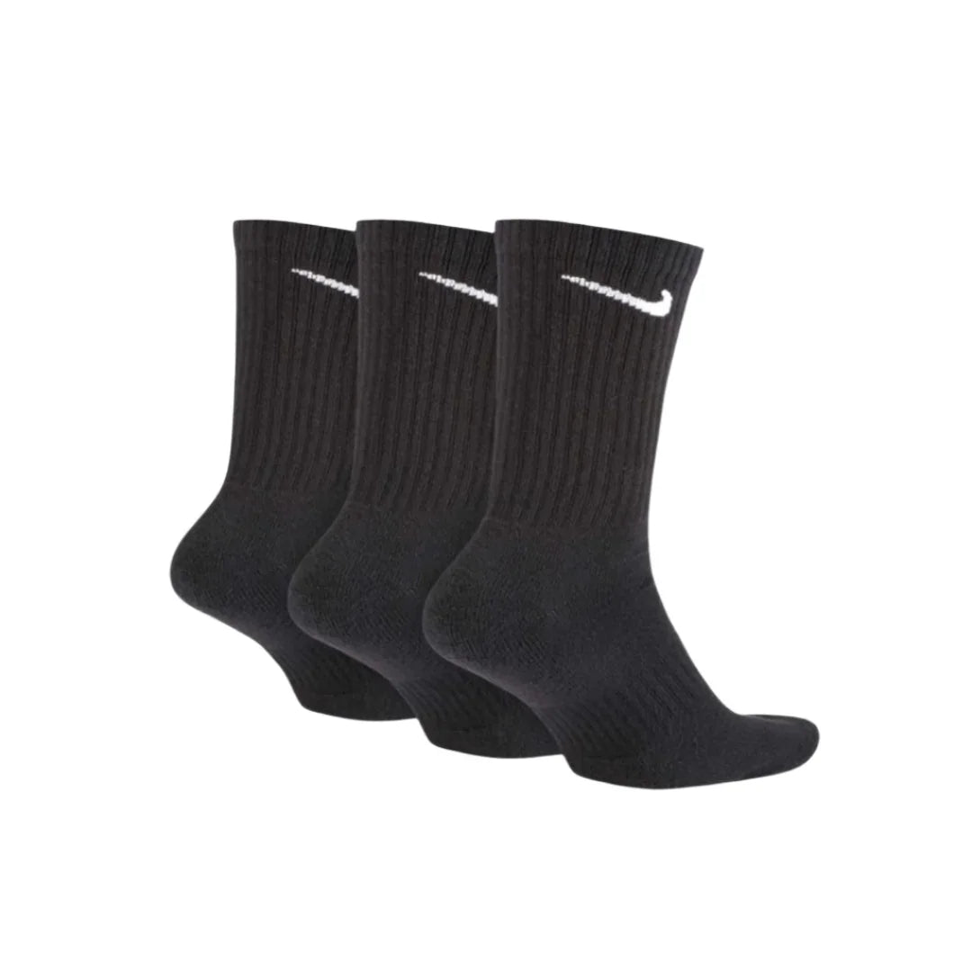 NIKE CUSHION CREW MAGASSZÁRÚ FEKETE ZOKNI (3 PÁR) - Golyó Sport