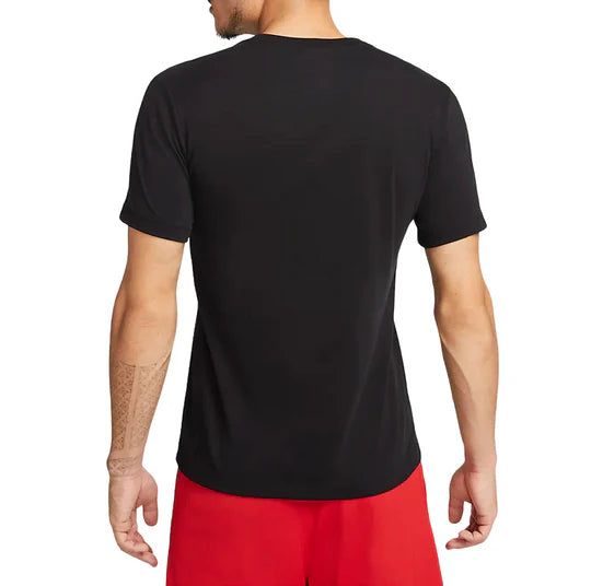 NIKE DRI - FIT FÉRFI FEKETE FITNES PÓLÓ - Golyó Sport
