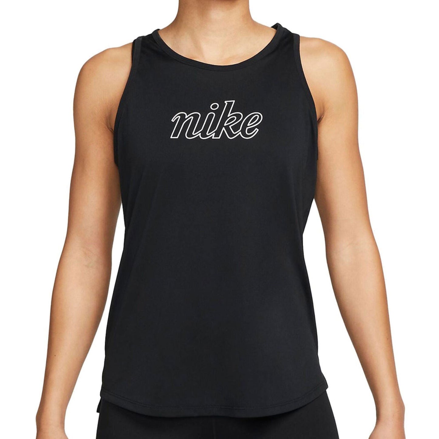 NIKE DRI - FIT ONE ICON CLASH FEKETE NŐI TRIKÓ - Golyó Sport