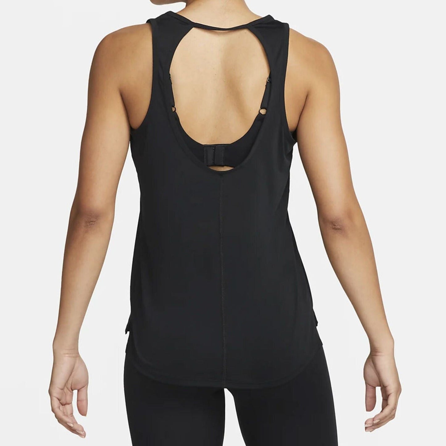 NIKE DRI - FIT ONE ICON CLASH FEKETE NŐI TRIKÓ - Golyó Sport