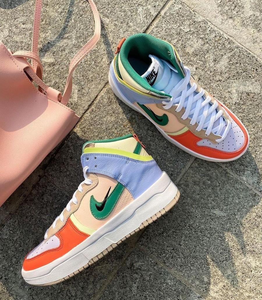 Nike Dunk High up "Rebel Cashmere" női utcai cipő - Golyó Sport