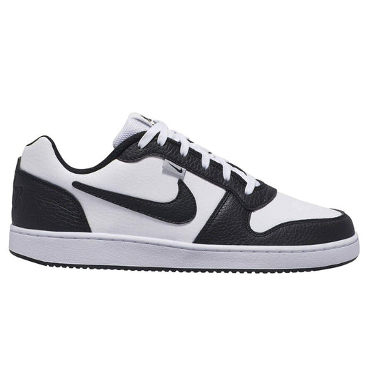 NIKE EBERNON LOW PREMIUM FEKETE - FEHÉR FÉRFI UTCAI CIPŐ - Golyó Sport