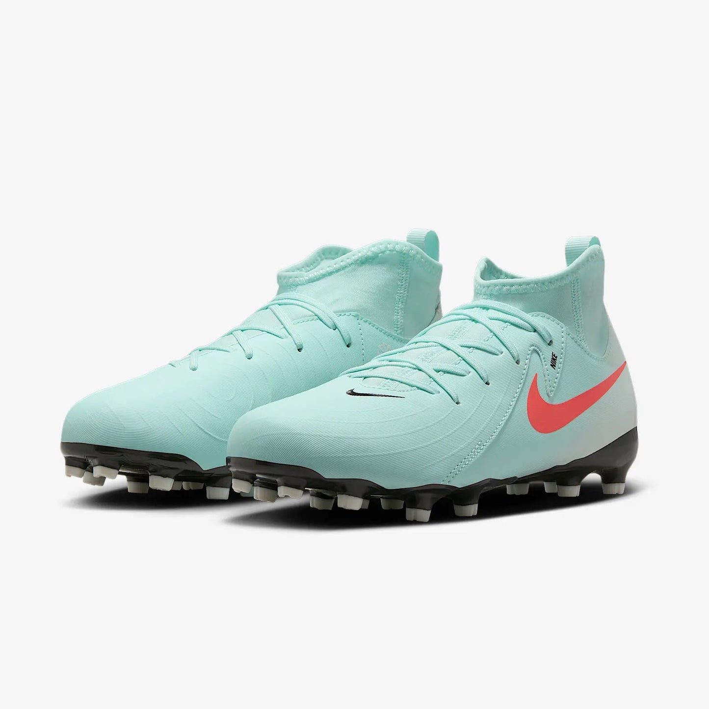 Nike Jr. Phantom Luna II Academy F/MG - Menta/Atompiros/Off Noir Gyerek focicipő