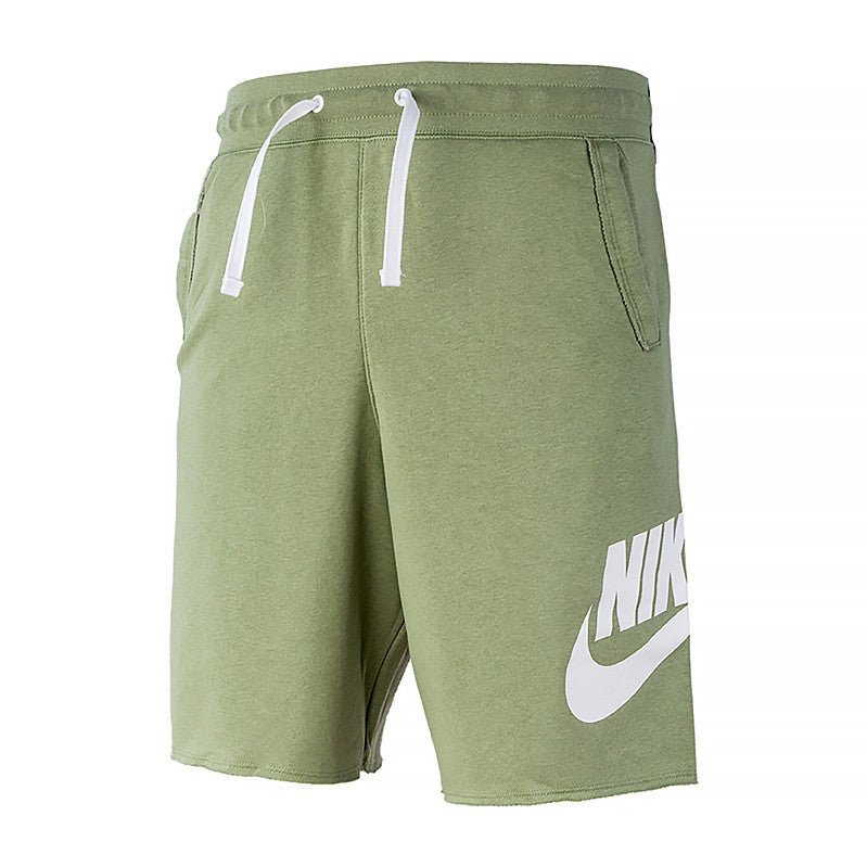 NIKE M NK CLUB ALUMNI HBR FT SHORT "Oliva" Férfi Rövidnadrág - Golyó Sport