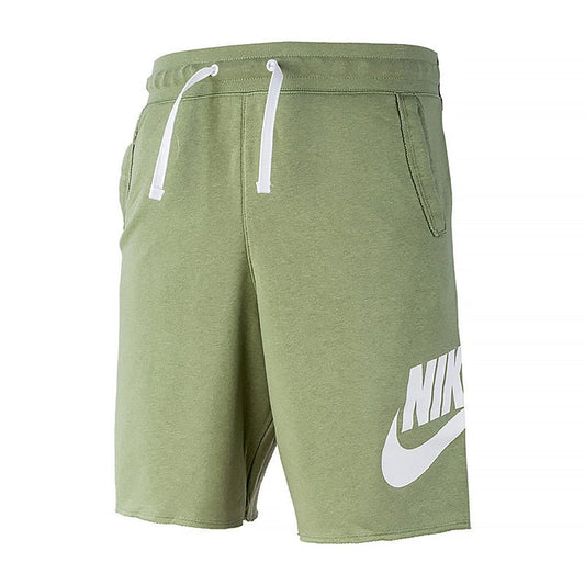 NIKE M NK CLUB ALUMNI HBR FT SHORT "Oliva" Férfi Rövidnadrág - Golyó Sport