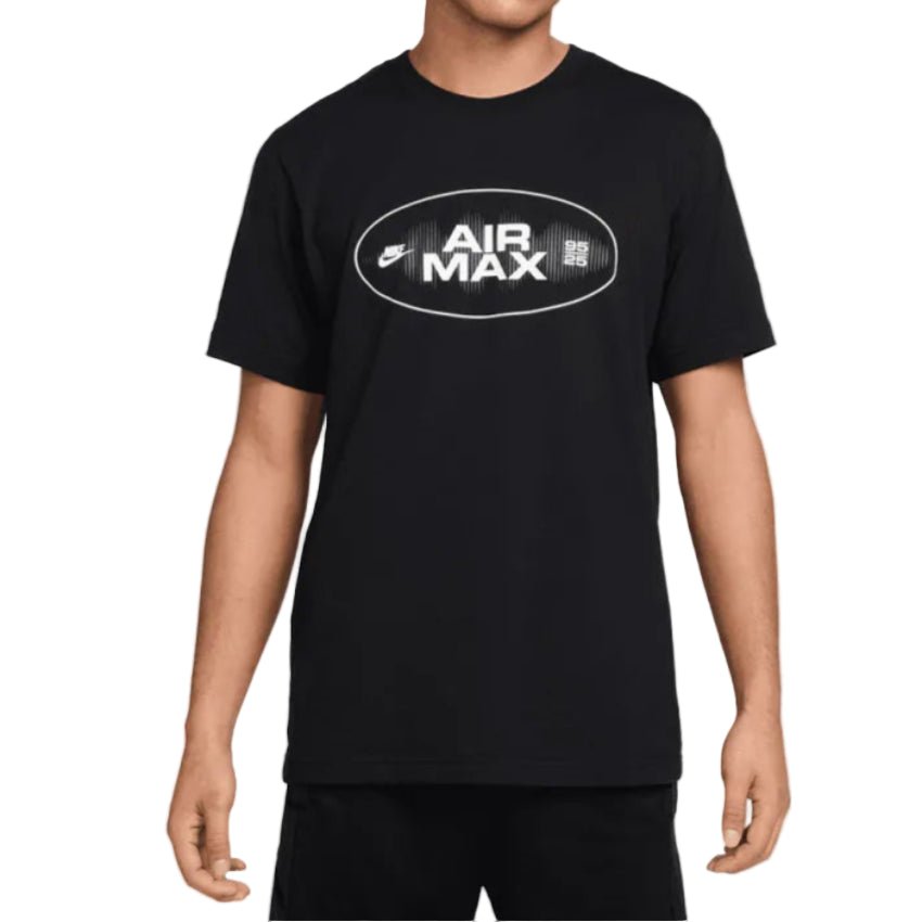 NIKE M NSW AIR MAX SS "Fekete" Férfi Póló - Golyó Sport