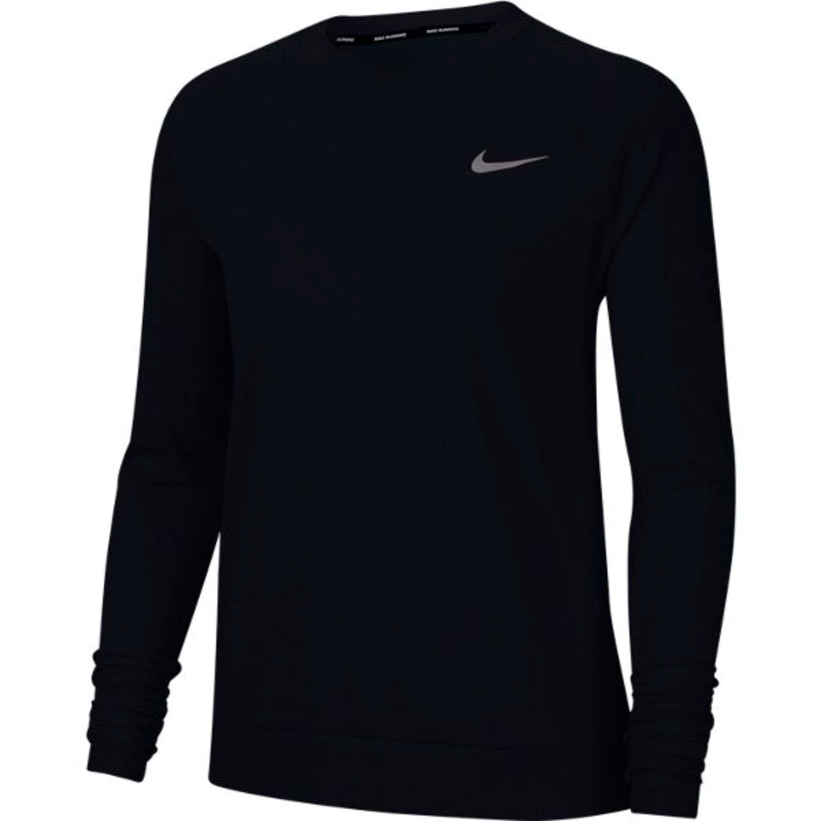 Nike Nike Pacer - Womens Running Crew fekete női felső - Golyó Sport