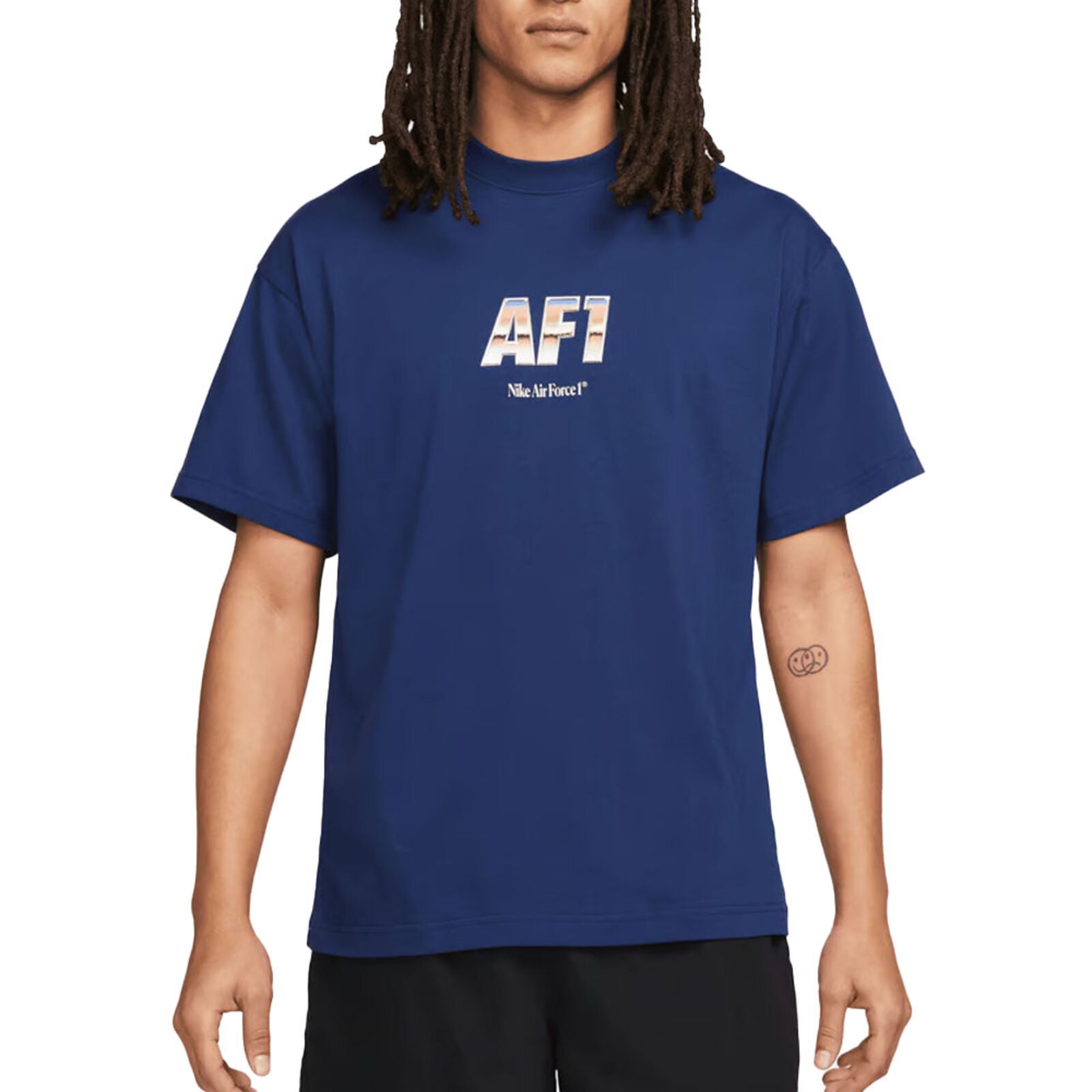 NIKE NRG AF1 KÉK FÉRFI PÓLÓ - Golyó Sport