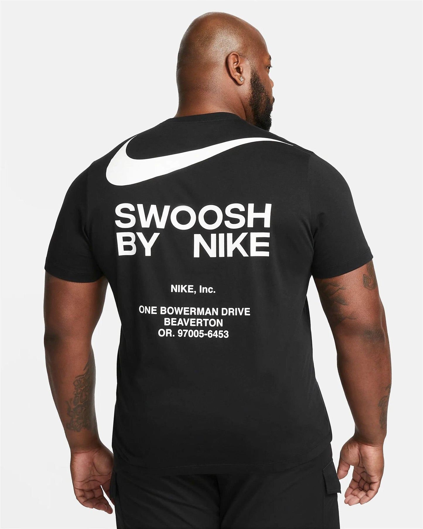 NIKE NSW SWOOSH FEKETE FÉRFI PÓLÓ - Golyó Sport