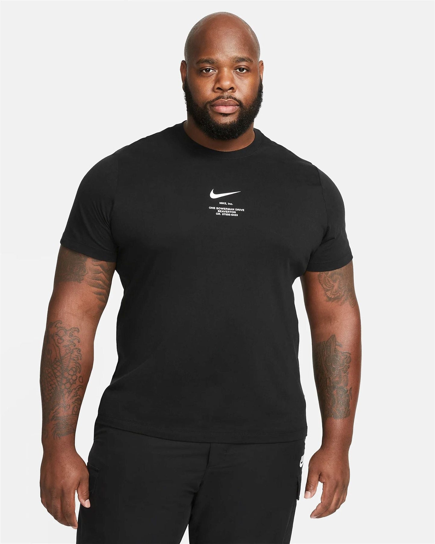 NIKE NSW SWOOSH FEKETE FÉRFI PÓLÓ - Golyó Sport