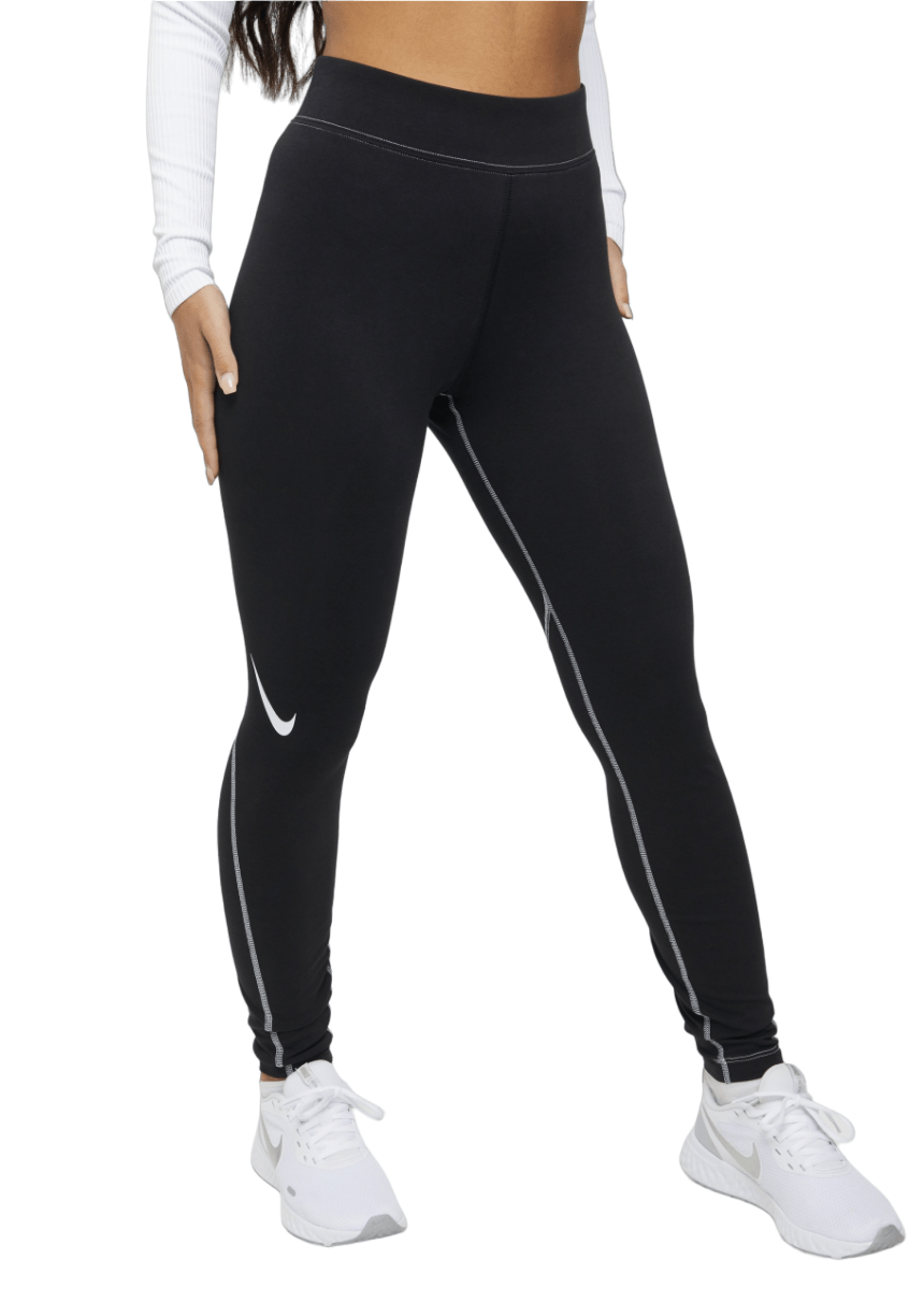 NIKE NSW SWOOSH FEKETE NŐI LEGGINGS - Golyó Sport