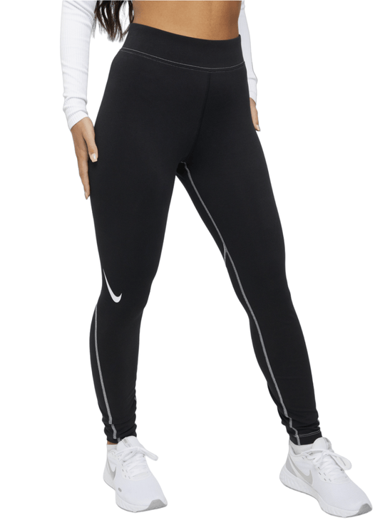 NIKE NSW SWOOSH FEKETE NŐI LEGGINGS - Golyó Sport