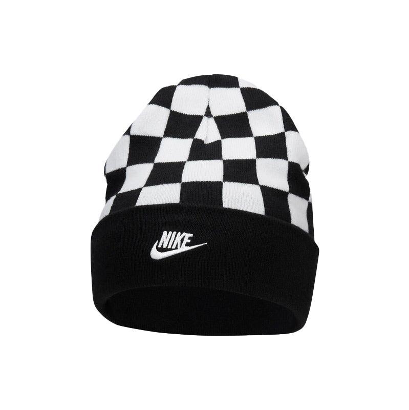 Nike Peak Reversible Smiley "black/white/vibrant yellow" Kötött Kifordítható téli Sapka - Golyó Sport