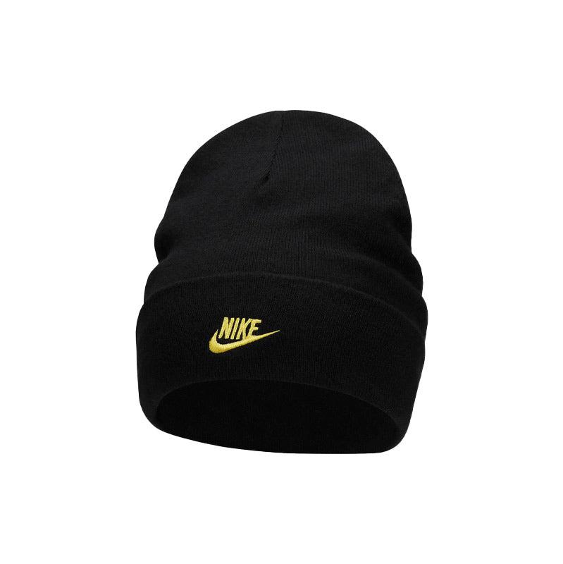 Nike Peak Reversible Smiley "black/white/vibrant yellow" Kötött Kifordítható téli Sapka - Golyó Sport