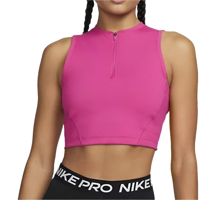 Nike Pro Dri - FIT "Rózsaszín" Vágott Tank Női Trikó - Golyó Sport
