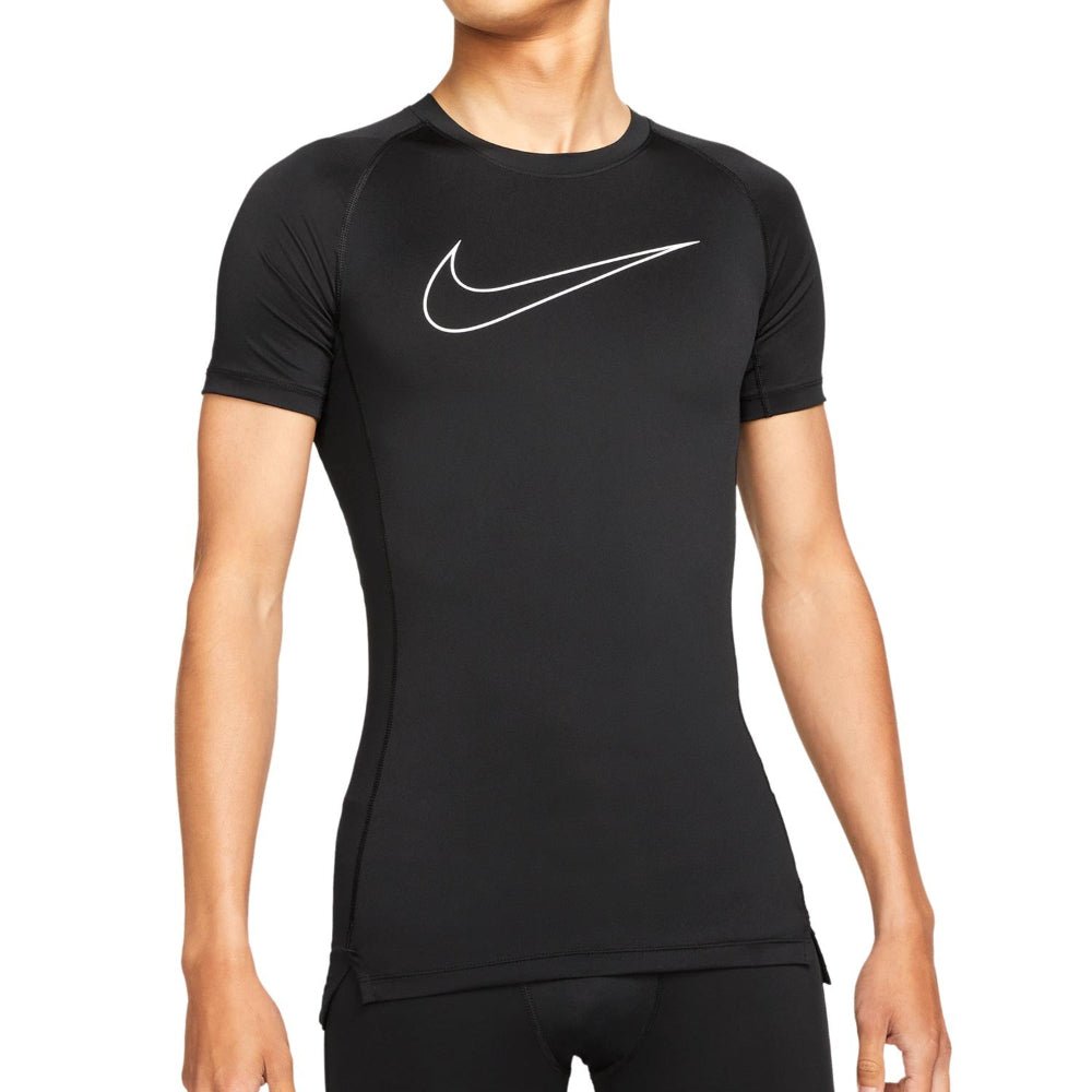 Nike Pro Dri - FIT Tight Fit "Fekete" Férfi Póló - Golyó Sport
