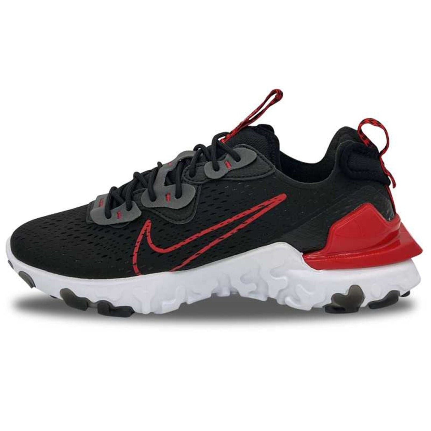 NIKE REACT VISION SC FÉRFI FEKETE PIROS FUTÓ CIPŐ - Golyó Sport