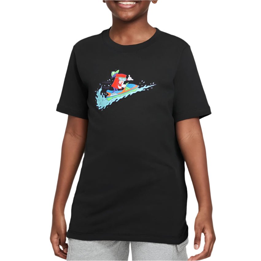 Nike Sportswear Boxy "Fekete" Gyerek Póló - Golyó Sport