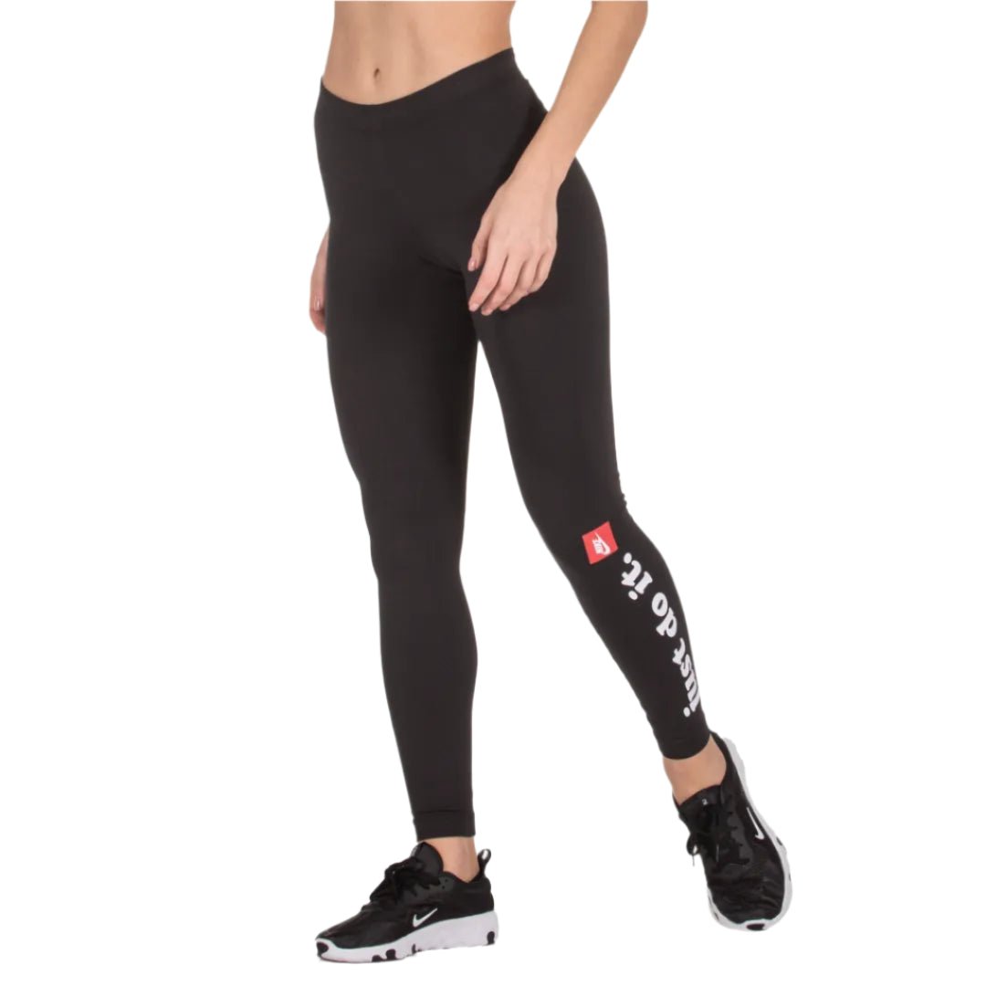 Nike Sportswear Club JUST DO IT "Fekete" Leggings - Golyó Sport