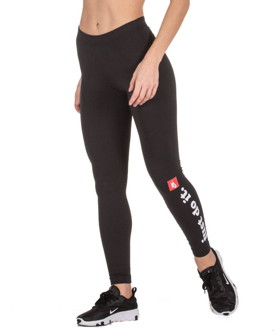 NIKE SPORTSWEAR CLUB JUST DO IT FEKETE NŐI LEGGINGS - Golyó Sport