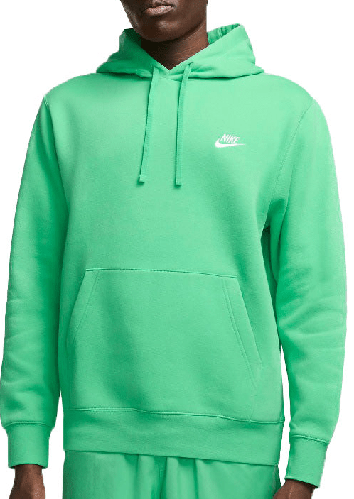 NIKE SPORTSWEAR CLUB KAPUCNIS ZÖLD FÉRFI PULÓVER - Golyó Sport