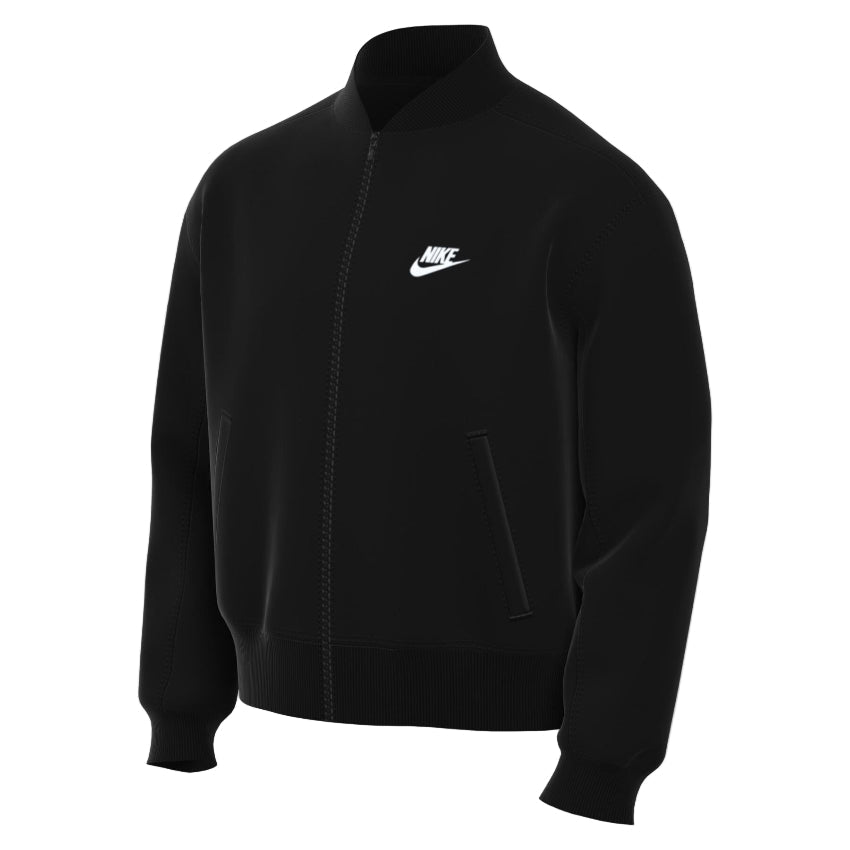 Nike Sportswear Essentials, béleletlen, szőtt - fekete/fehér férfi bomberdzseki - Golyó Sport
