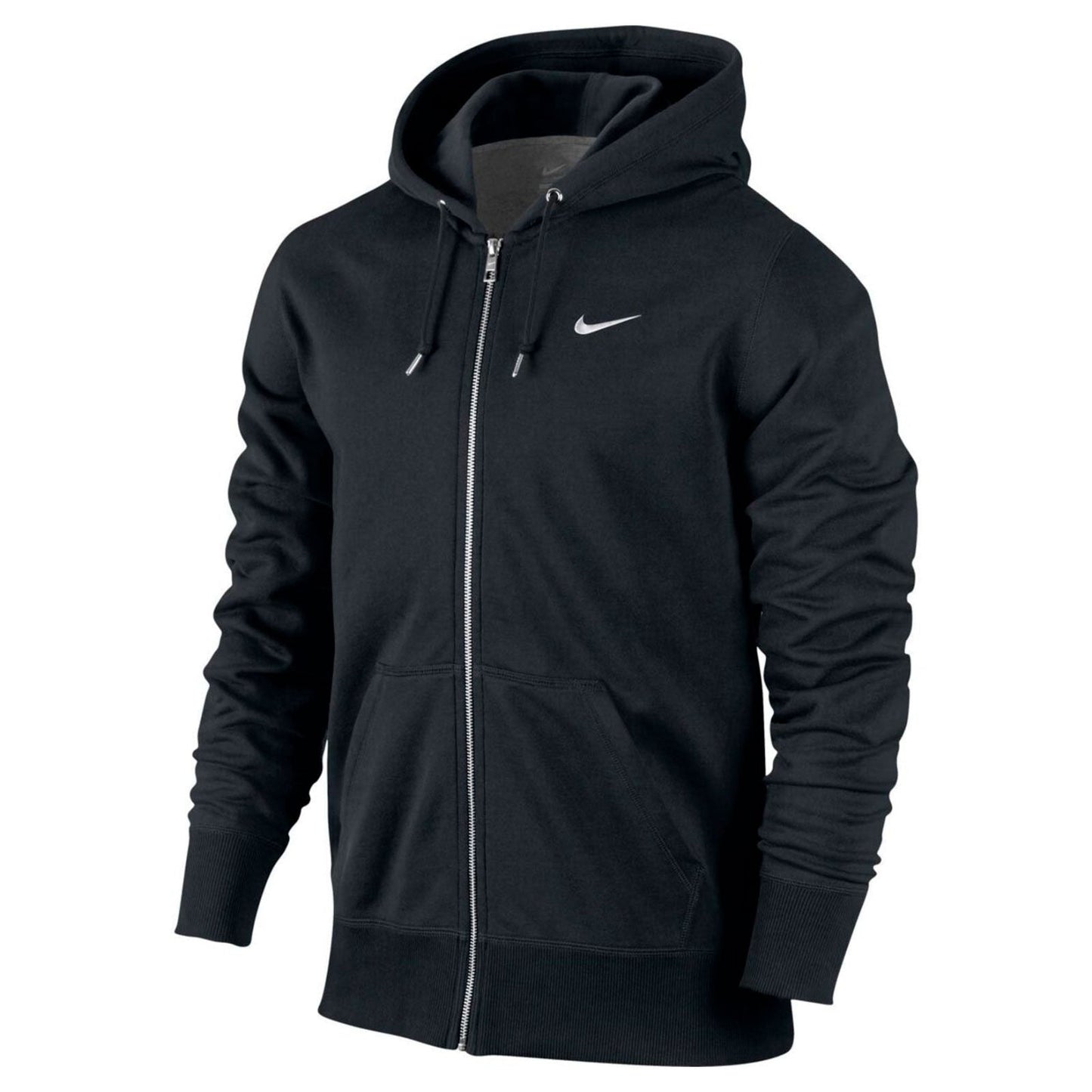 Nike Sportswear Férfi Fekete Zipp Pulcsi - Golyó Sport