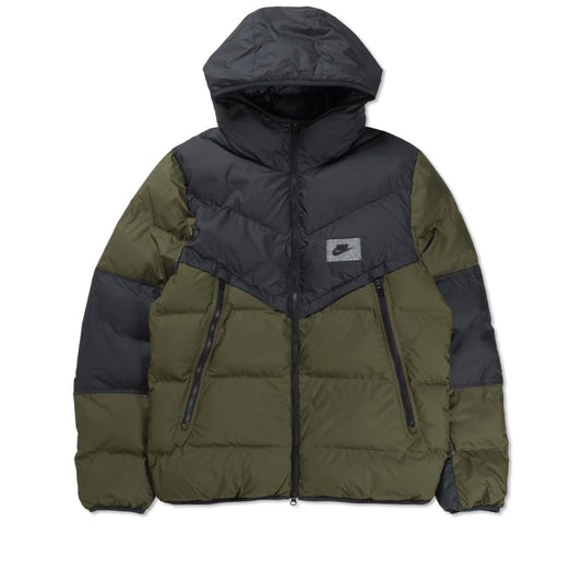 Nike Sportswear Storm-FIT Windrunner PRIMALOFT "Fekete/zöld" Férfi kabát