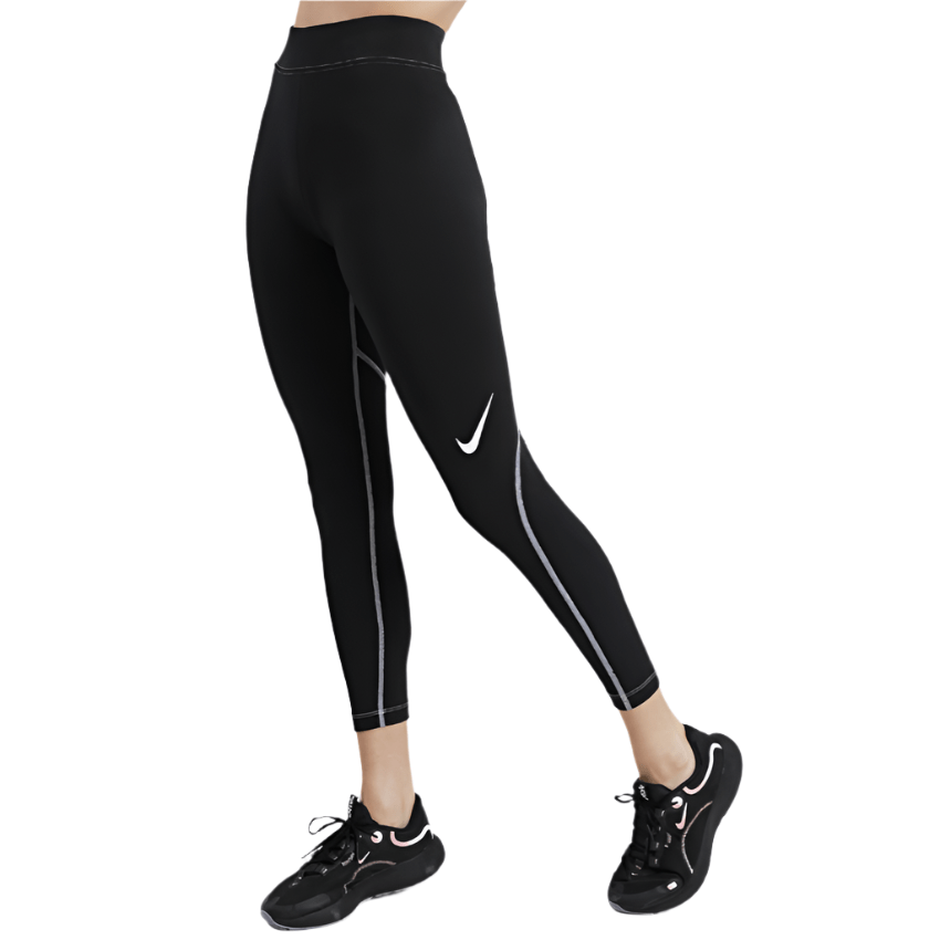 Nike Sportswear Swoosh "Fekete" Leggings - Golyó Sport