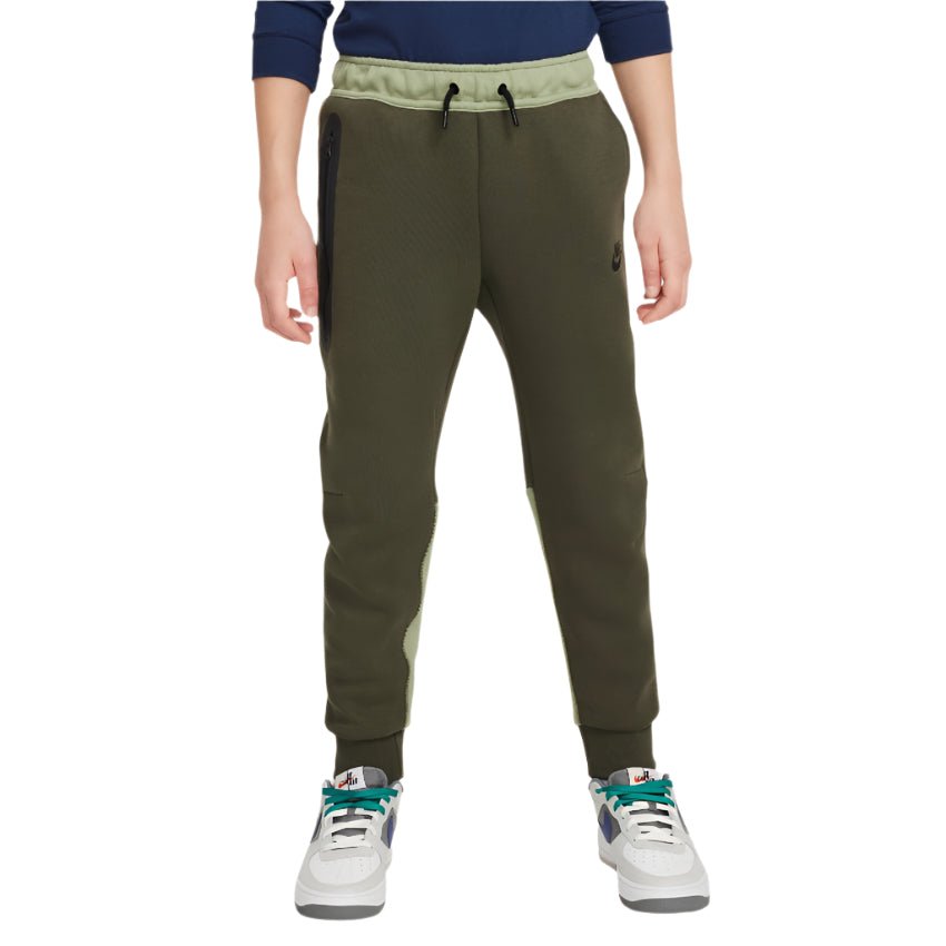 Nike Sportswear Tech Fleece "Oliva/Fekete" Gyerek Nadrág - Golyó Sport