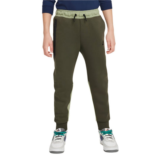 Nike Sportswear Tech Fleece "Oliva/Fekete" Gyerek Nadrág - Golyó Sport