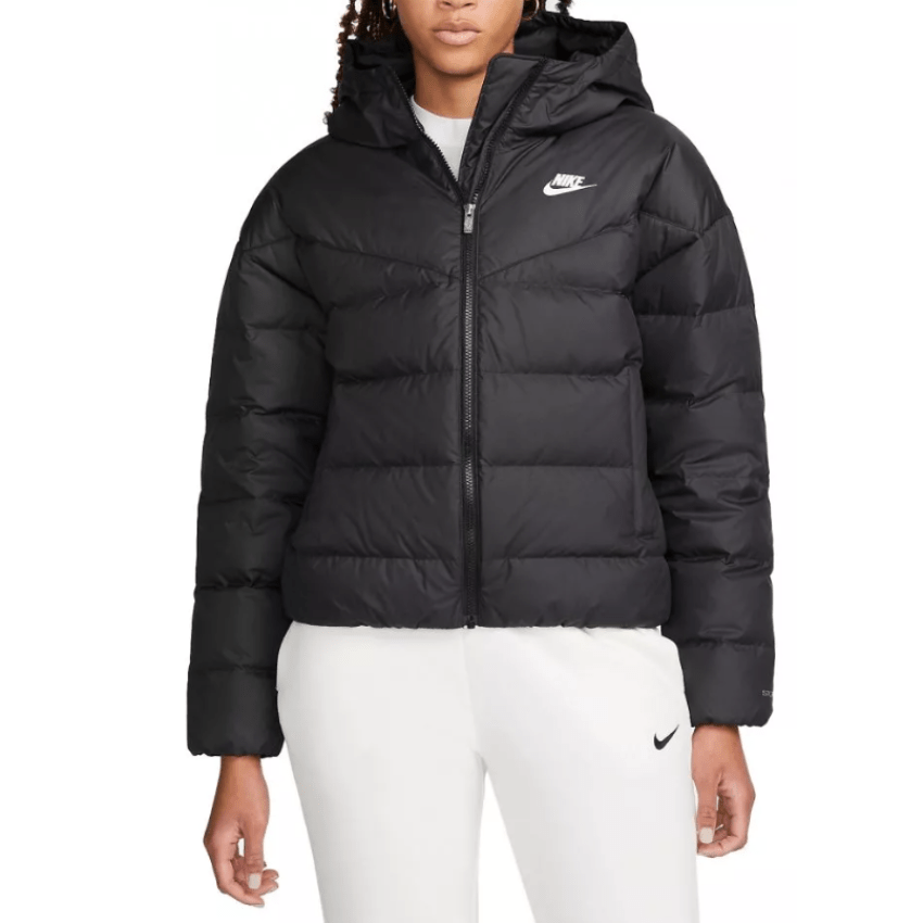 Nike Storm - FIT Winter jacket Női "Fekete" Kapucnis kabát - Golyó Sport
