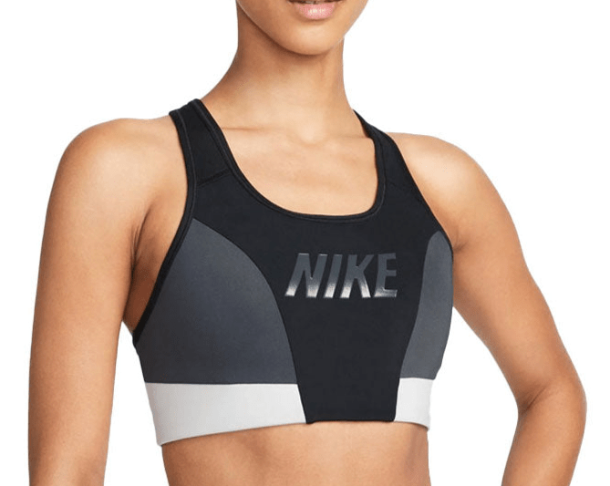 NIKE SWOOSH BRA FEKETE SPORTMELLTARTÓ - Golyó Sport