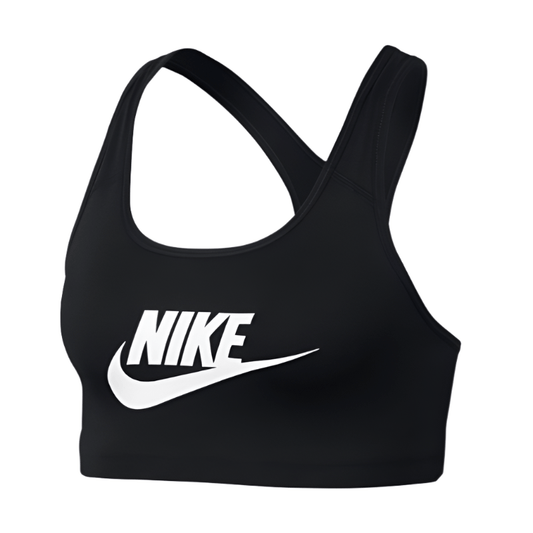 Nike Swoosh Futura "Fekete" Női Sportmelltartó - Golyó Sport